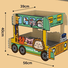 Safari & School Bus Scratcher Bed - Always Whiskered