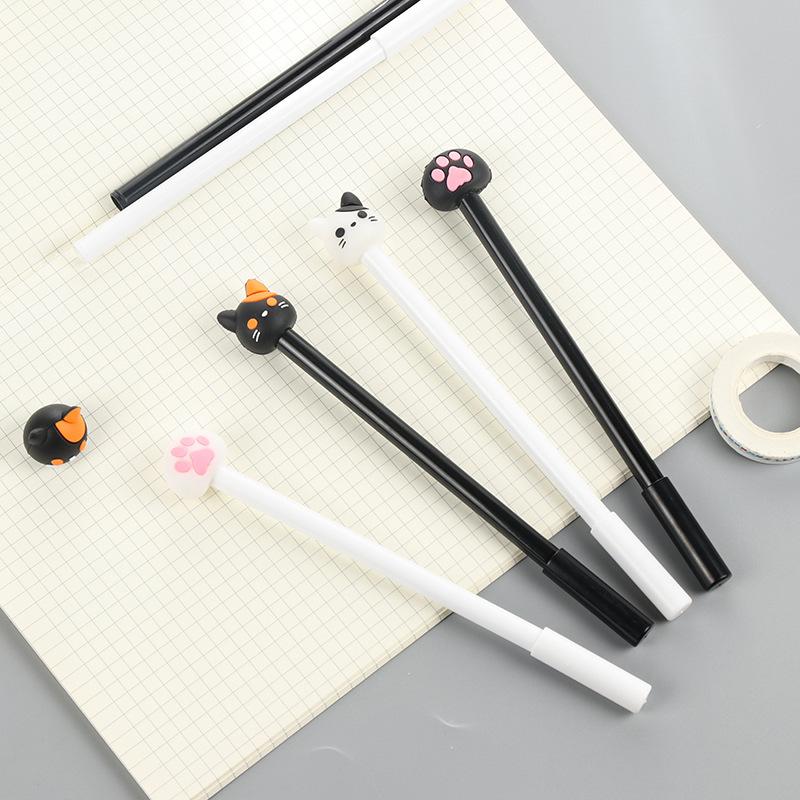 Set of 4 Pawsome Gel Pens - Always Whiskered 