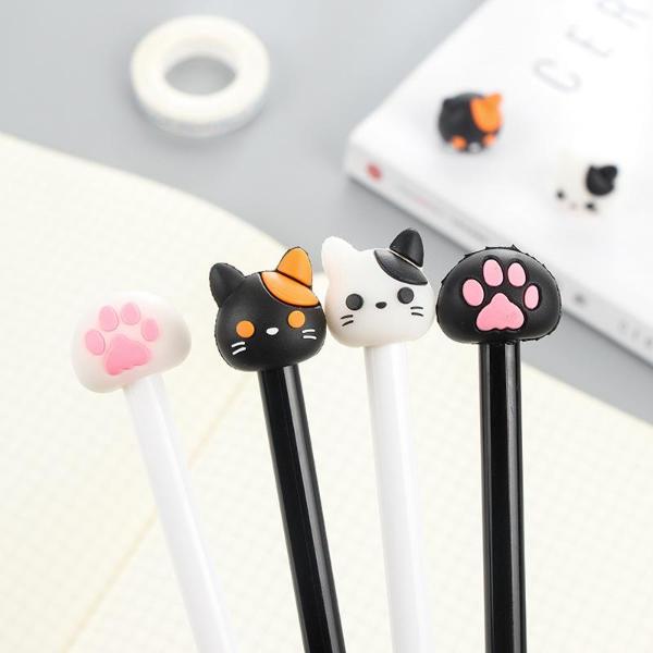 Set of 4 Pawsome Gel Pens - Always Whiskered 