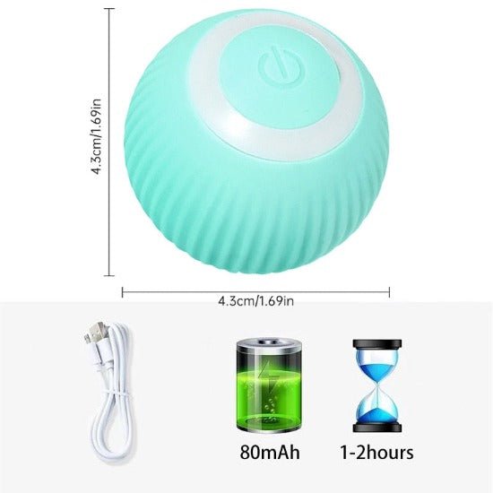 Smart Aleck Interactive Ball Toy - Always Whiskered