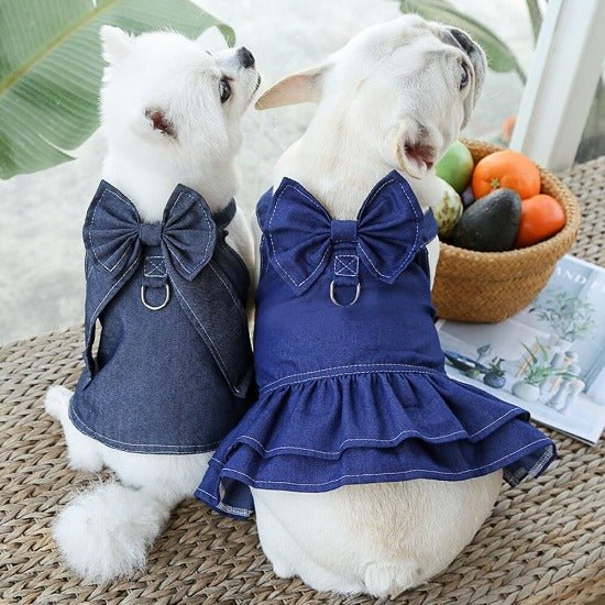 So Cool Denim Harness Vest - Always Whiskered