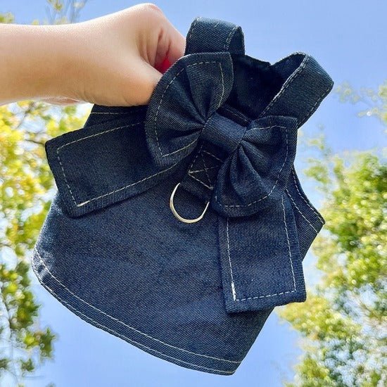 So Cool Denim Harness Vest - Always Whiskered