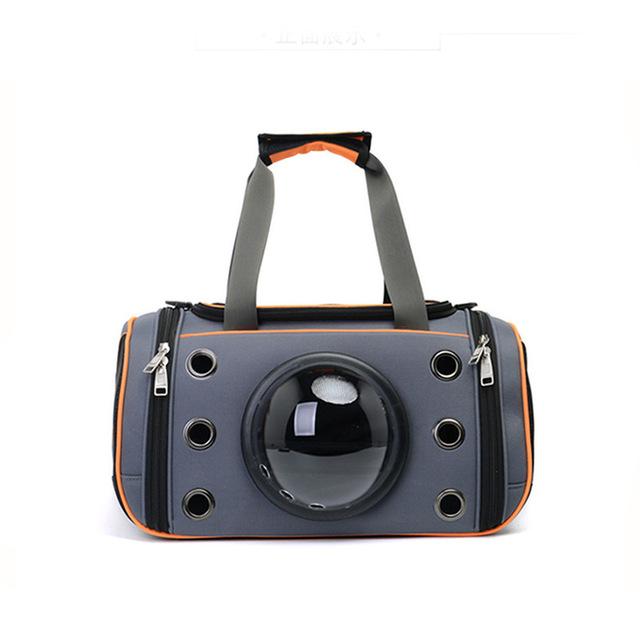 Sporty Pet Carrying Bag with viewing bubble - Always Whiskered 