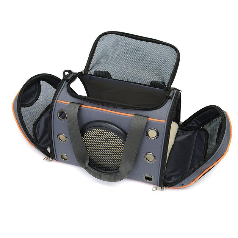 Sporty Pet Carrying Bag with viewing bubble - Always Whiskered 