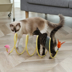 Springy Tunnel Toy - Always Whiskered