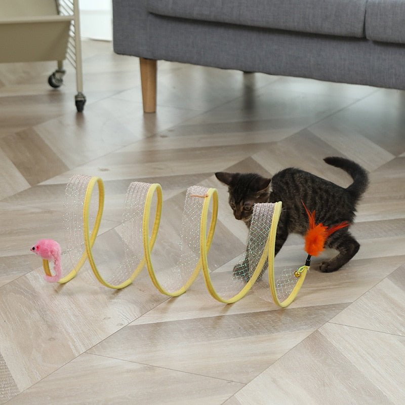 Springy Tunnel Toy - Always Whiskered