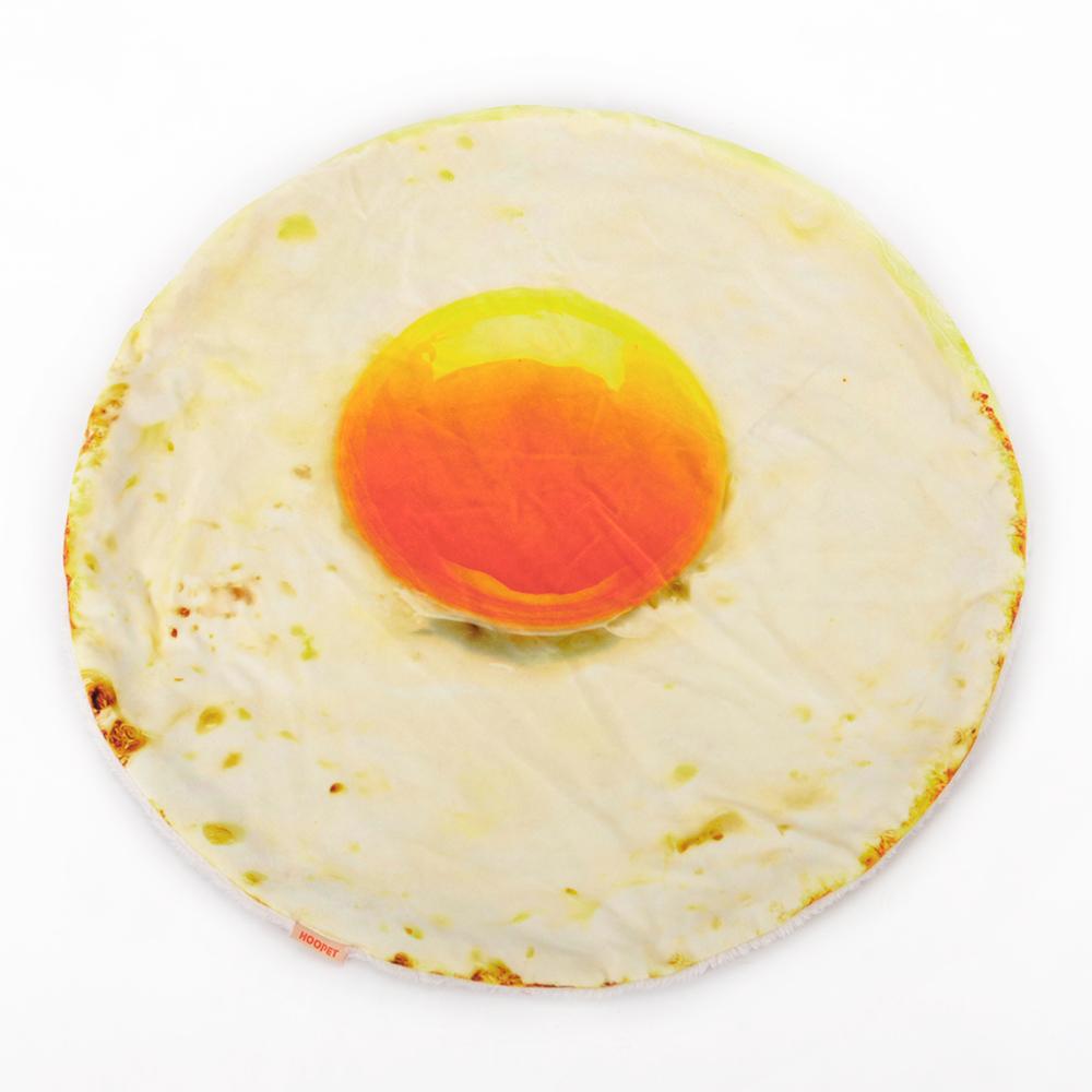 Sunny Side Up Egg pet mat/ blanket - Always Whiskered 
