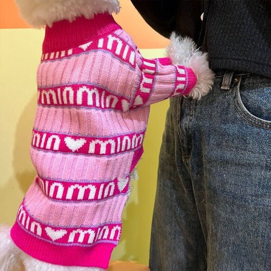 Sweet in Pink Sweater - Always Whiskered