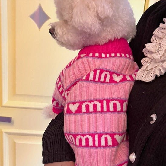 Sweet in Pink Sweater - Always Whiskered
