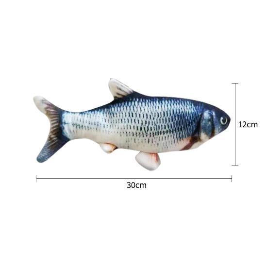 Moving Fish Cat Toy Wagging Tail 