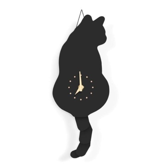 Wag That Tail Clock - Always Whiskered