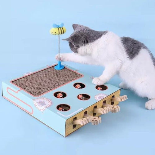 Whack-A-Mole Scratcher Toy - Always Whiskered