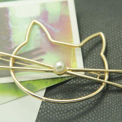 Whiskered Cat Hair Pin - Always Whiskered