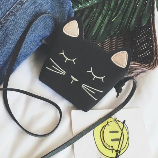 Cat Small Purse -Always Whiskered