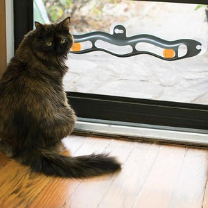 Cat window track toy- Always Whiskered