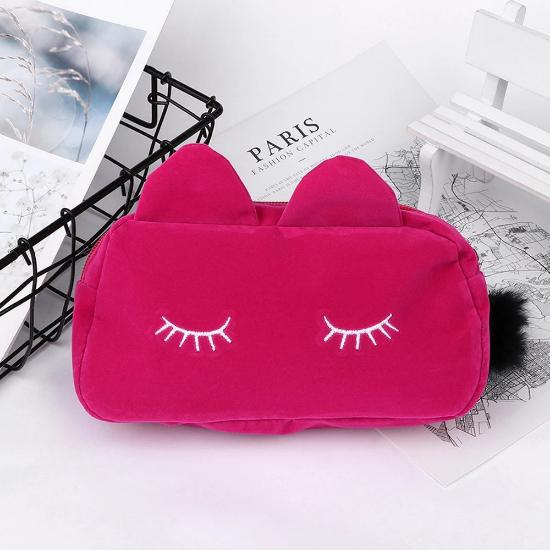 Cat Makeup Bag- Always Whiskered