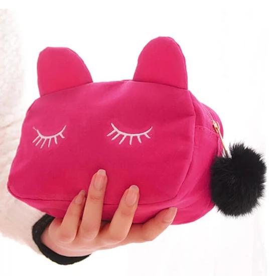 Cat Makeup Bag- Always Whiskered