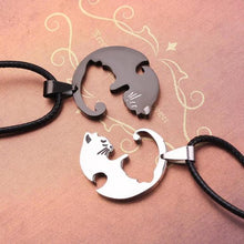 Yin Yang Cat Necklace - Always Whiskered