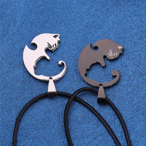 Yin Yang Cat Necklace - Always Whiskered